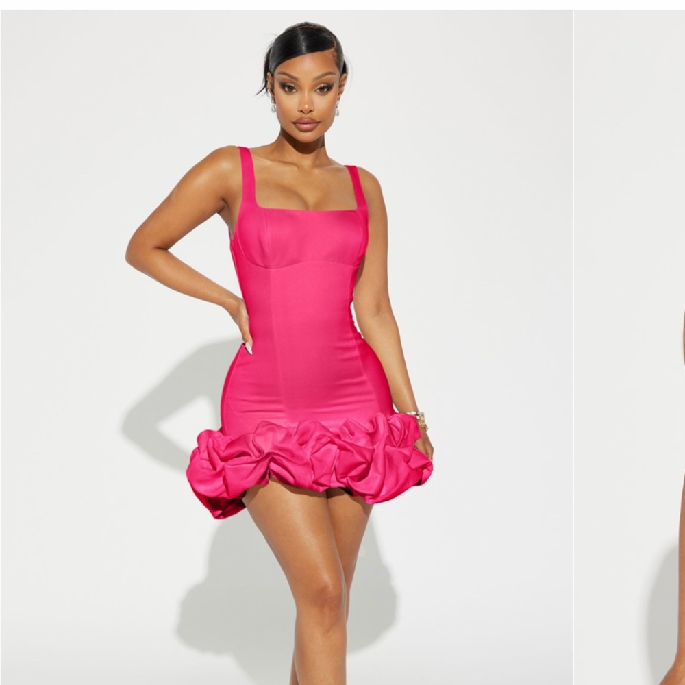 PINK DRESS - Picture 1 of 2